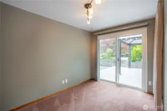 Bedroom 2 w/slider to patio