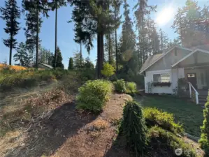Neighbor to the south of driveway easement