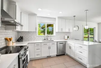 Heated tile floors