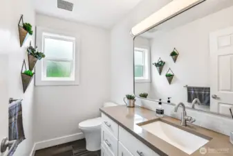 Main half bathroom