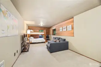 So much room!...add a wall for an official bedroom and still have a second living area- Instant equity!