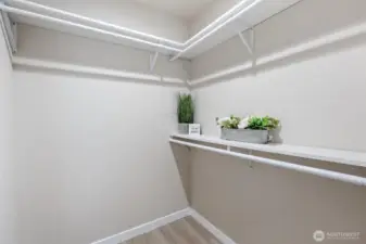 2nd bedroom walk in closet