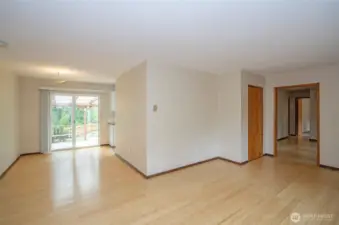 Living and dining room