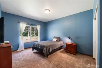 Bedroom #4. Upgraded 9ft ceilings throughout make every room feel spacious!