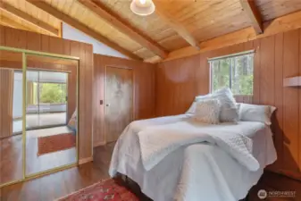 Primary Bedroom - warm and cozy.