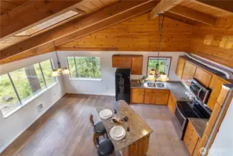 View from the loft.
