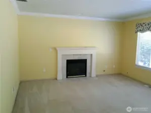 Family Room with Gas Fireplace