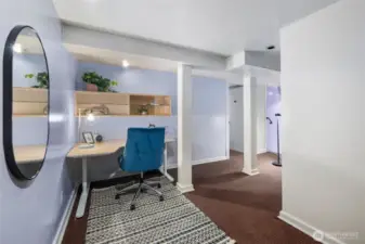 Basement Den/Office Nook