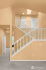 Staircase leading to Bedrooms