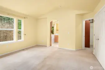Primary with View of Walk In Closet and Ensuite
