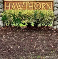 Complex Entrance Sign