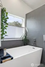 Primary soaking tub