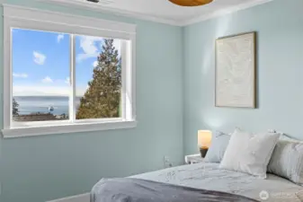 Bedroom with great view