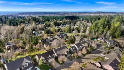 View of Whatcom Falls Park