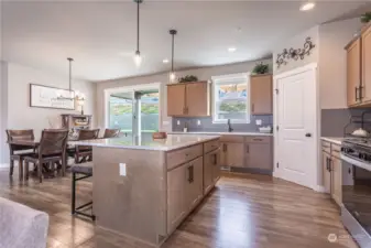 kitchen w walk in pantry