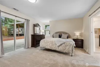 Primary Bedroom with exterior access