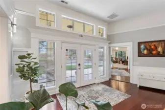 Beautiful light filled Main Entry