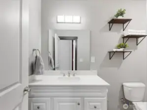 Ensuite off the flex room