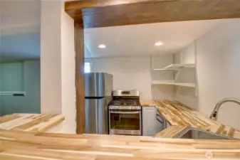 Lower level kitchen
