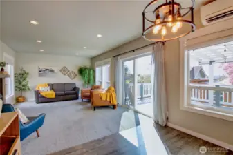 Sun filled living space