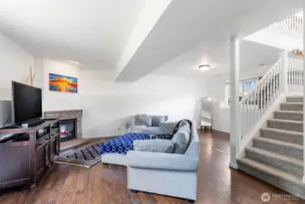 Lower level living space