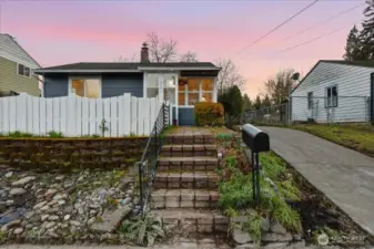 Exterior, stree-level view