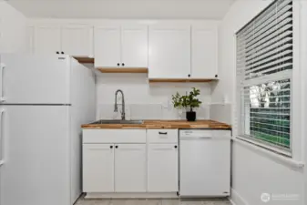 Kitchen, Butcher Block Counters