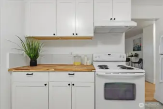 Kitchen, Butcher Block Counters