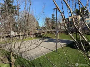 Sunken Park next door