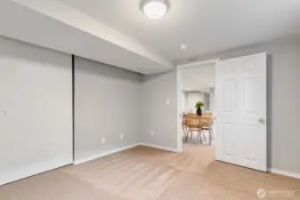 1/2 bedrooms on the lower level.