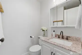 Primary bathroom with shower