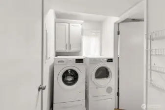 Utility room off the kitchen