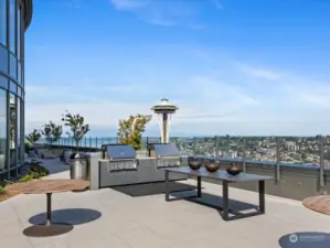 BBQ all year round with spectacular Space Needle views!