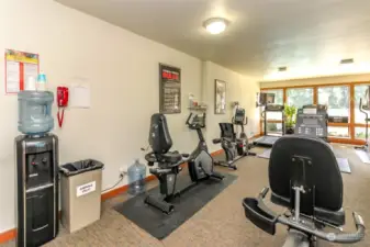 Exercise Room In The Clubhouse