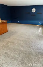 2nd view new carpeting family room