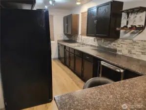 Kitchen angled