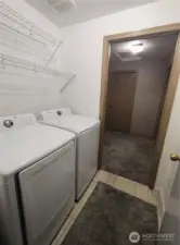 laundry room with Samsung washer & dryer