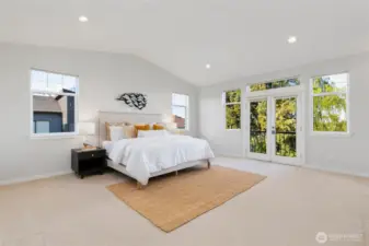 Spacious primary