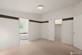 Master bedroom from entrance