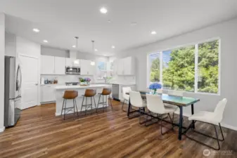 Open floorplan.