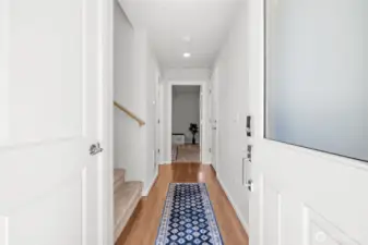 Front entrance on main floor.