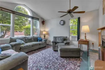 Great Room Vaulted Ceiling