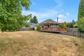 Backyard to Deck
