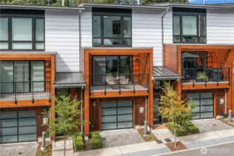 This modern zero-lot line single family home is 1,630 square feet and is 4 years new.