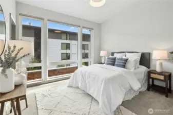 There is a second ensuite bedroom at the front of the home.