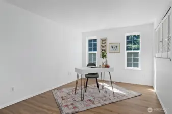 Spacious office on the main level