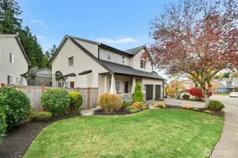 Front Yard side view.