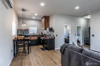 Unit B - Kitchen w/eating space