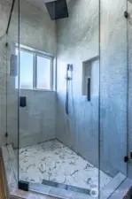 Unit B shower