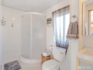 Primary bathroom.
